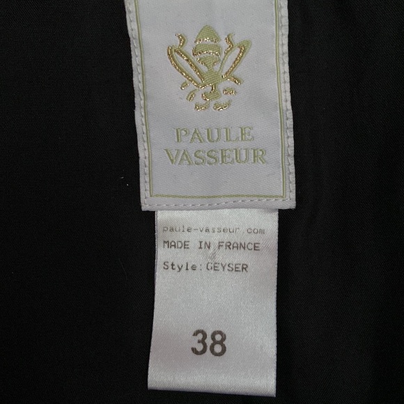 ▪️▪️PAULE VASSEUR BLACK W/LACE-N-VELVET TIES AT WRIST▪️▪️ - Picture 8 of 10